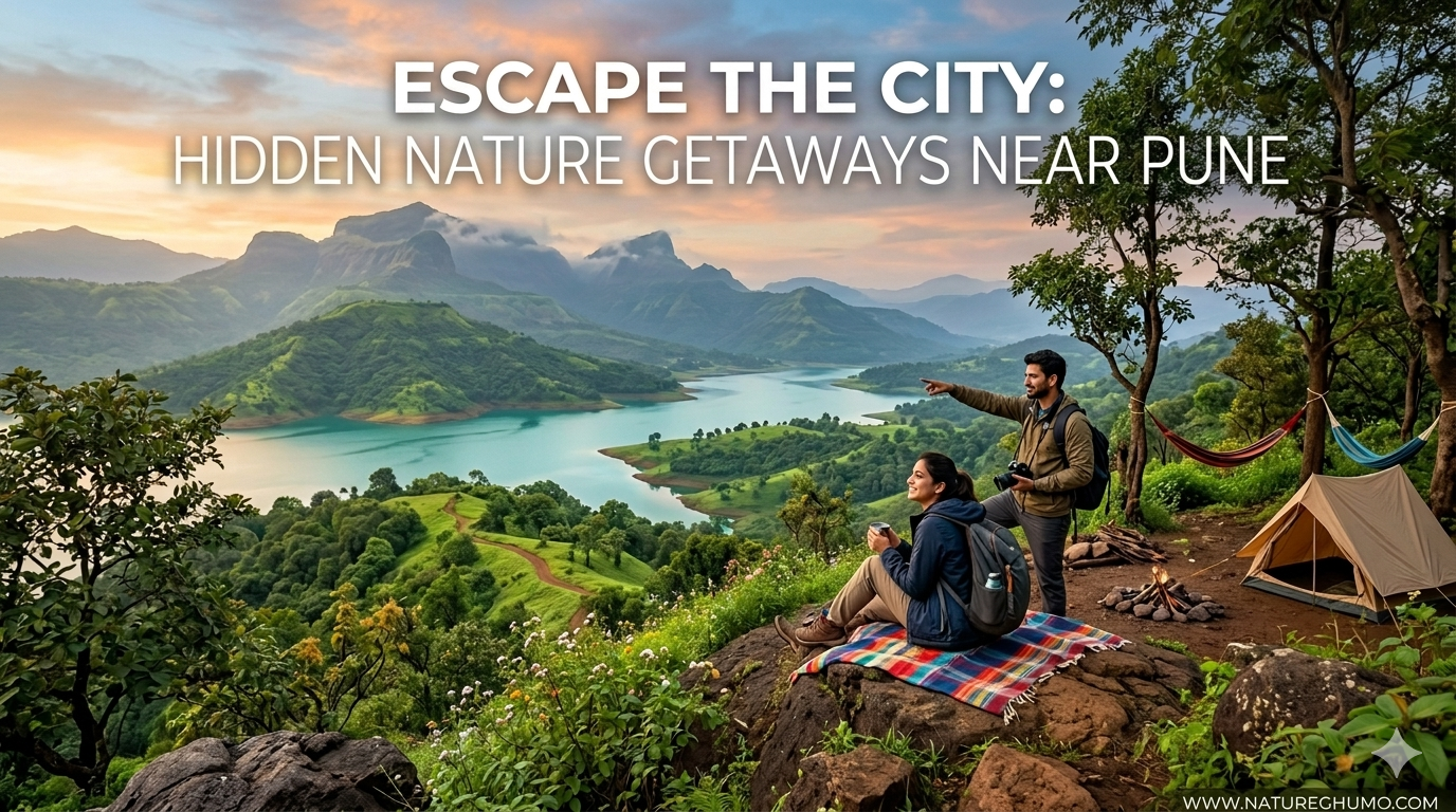 🌿 Escape the City: Hidden Nature Getaways Near Pune